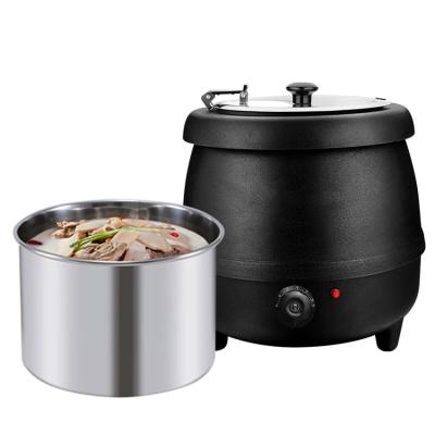 China Hot soup in restaurant electric soup pot warmer kettle for wedding party for sale