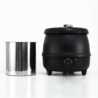 China Hot Soup in the Restaurant Heat Transmission 10L 13L Kettle Soup Cooker Quick Electric Warmer with 30-85 Degree Temperature Control for sale