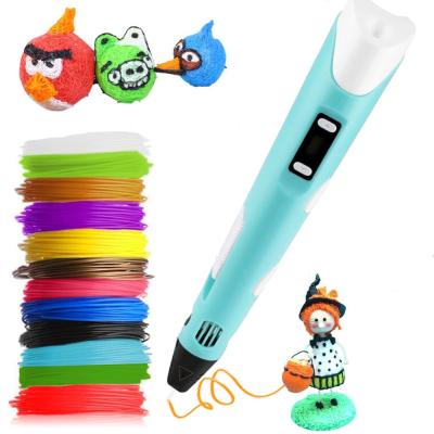 China Drawing Toys Set Drawing Toys Set Best Kids Drawing Pen Refill Filament Set Writing DIY 3D Toys 3D Printing PenPluma de dibujo de Pen Digital 3D Printer for sale