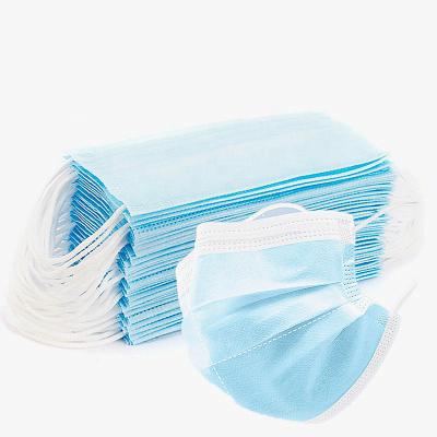 China 3 Ply Breathable Face Mask Wholesale Custom Non Woven Disposable Medical Mask for sale