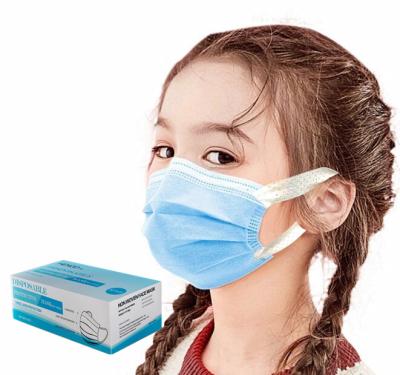 China 2021 World Breathable Mascarillas Widely Used 3ply Meltblown Breathable Face Mask Wide Earloop Face Mask With Wide Earloop for sale