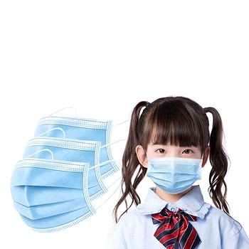 China 2020Hot Sale Cheap Safty Breathable Fabric Folding Non Sterilization 3Ply Surgical Mask for sale