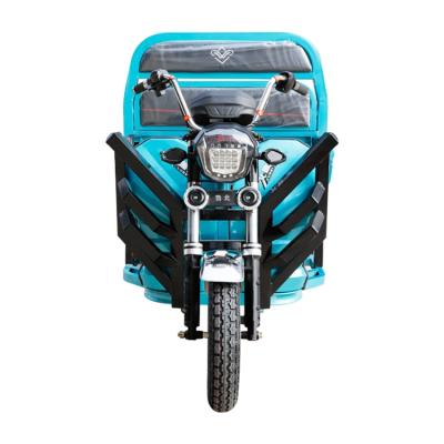 China Durable and High Quality 3 Wheel Half Enclosed Electric Passenger Tricycle Heavy Cargo for sale