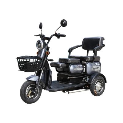 China Best Selling Passenger Goods Using Foldable Kids Basket Electric Tricycle for sale