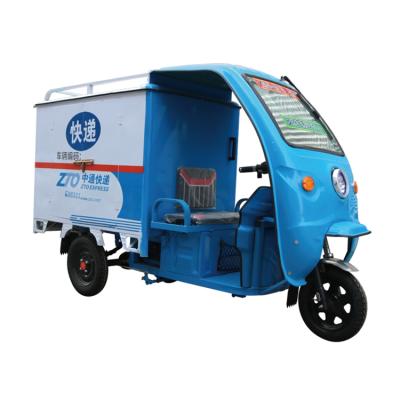 China Special Hot Selling Passenger Closed Body Electric Tricycle For Delivery 60v for sale