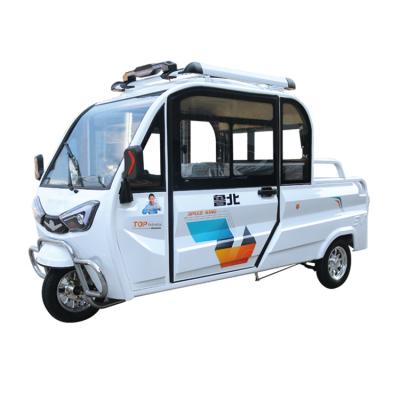 China Passenger Enclosed Three Wheel Electric Cargo Tricycles High Quality Adults for sale