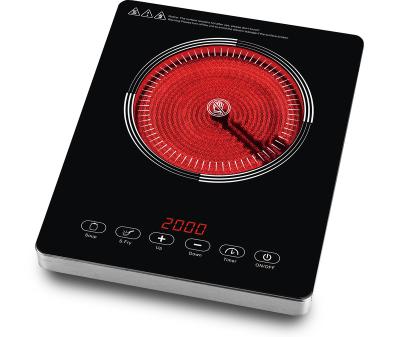 China Hotel Microcomputer Electric Infrared Cooker Hot Dish Single Cooktop Infrared Cooker for sale