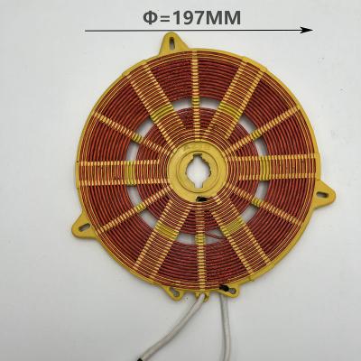 China Electric Induction Hotel Heating Plate Coil Kitchen Stove Components Cooker Accessories Parts for sale