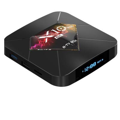 China Allwinner H6 quad core tv box internet tv set top box tx6 tv box china supplier R-TV BOX X10 PLUS-7 for sale