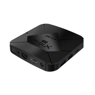 China Amlogic S905x3 Quad Core R-TV BOX X10 MAX Smart TV Box wifi 8k Android Ultra Clear Smart Box HD2.0 for sale