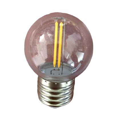 China Residential Decorative LED Light Bulb G45 Filament 2W Cheap Price for sale