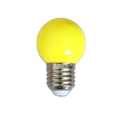 China Residential G45 E27 Decoration Color Stage Light Bulb Led Light Bulb for sale