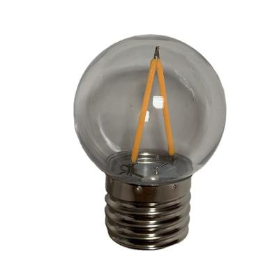 China Residential G45 E27 Filament Light Bulb 2W for sale