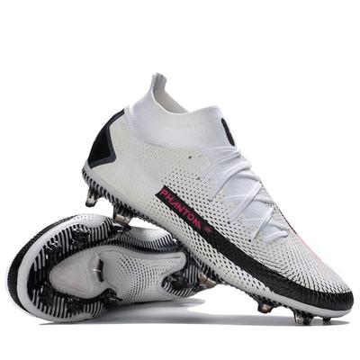 China Fashion\Comfortable\Durable Soccer Boots Drop Shipping China Made Cheap Sport Shoes Soccer Boots Mens High Ankle Professional Training Shoes Cleats For Men for sale