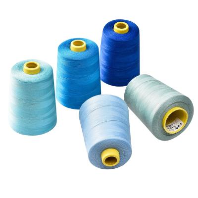 China ST72-1 High Tenacity Sewing Thread Price 40 Polyester 2 Spun 100% Polyester Sewing Thread for sale