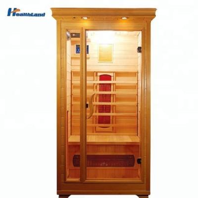 China Computer Control Panel Small Size Infrared Spa Multi Function Sauna Room In Home Sauna for sale