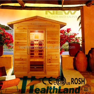 China Computer Control Panel 200D Far Infrared Outdoor Sauna for sale