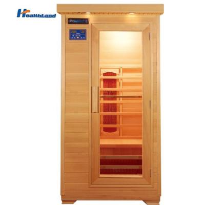 China Computer Control Panel One Person Sauna Far Infrared Home Mini Sauna for sale