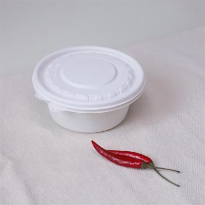 China Degradable Take Out Fast Food Box Lunch Rolls Biodegradable Food Packaging Container Cornstarch Lunch Box for sale