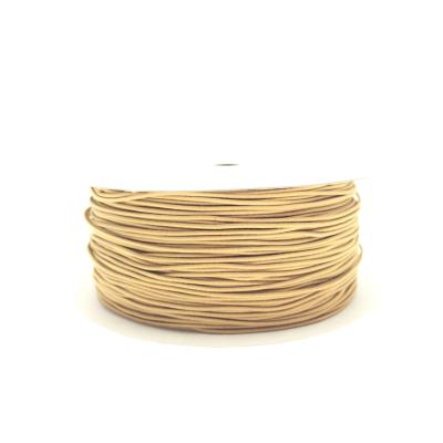 China Elegant Gift Wrap Elastic Cord 1.2Mm Dia Round Packaging Rope Matte For Gift Wrap for sale