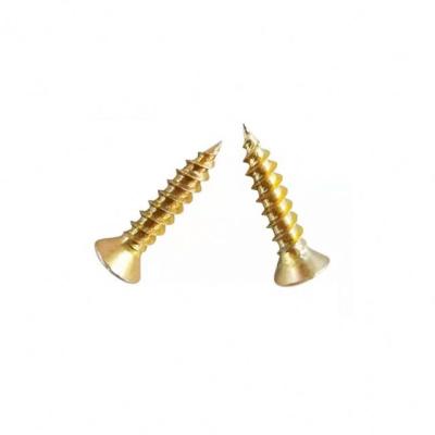 China High Reliability Chipboard Screws Yellow Chipboard Wood Screws Best Quality for sale