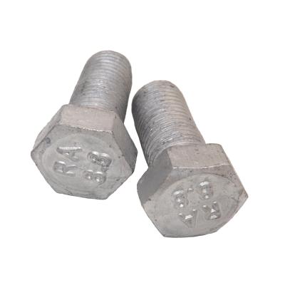 China High Reliability Hot Sales Sensitive Colors Bolts Hex Bolts For Steel Structural for sale