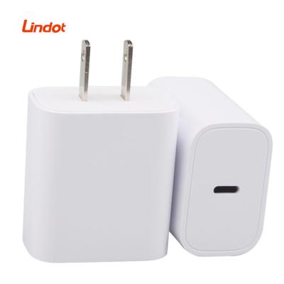 China Wholesale New High Speed ​​In Current Dual Port Type QC 3.0 Usb C Charger 20w Super Charging Usb Wall Charger Fast Charging Adapter for sale