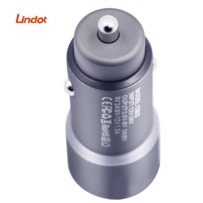 China New Listing New Mini Usb C Usb Car Charger 20w High Speed ​​High End Fast Car Charger for sale