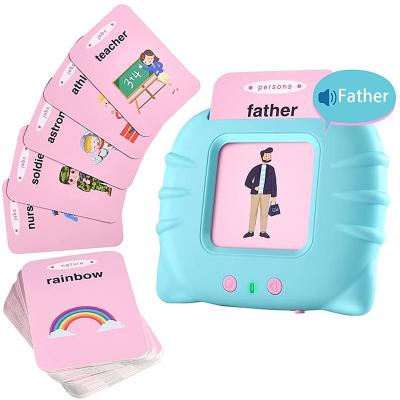 China Children's Smart Toy Flash Cards Learning Toys World English Children's Card Teaching Machine First Language Educational Education for sale