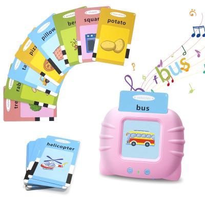 China HOT Selling Educational Toy Portable Early Education Machine Children Reading Learning Toys with 120 Flash Cards for sale