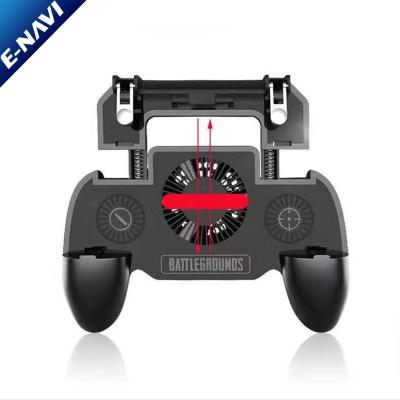 China ABS Smart Phone Game Handle Grip Mobile Controller For BG Fire Button PU BG Fortnite Game for sale