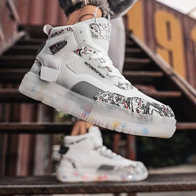 China Fashion Trend Retro Fashion High Top Skateboard Shoes New 2022 Air AJ 1 Basketball Sports Running Sports Shoes for sale