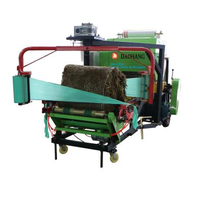 Chine Maïs rond de machine de presse d'ensilage de 7KW 2layers/Bale coupant l'emballage enveloppant 380V à vendre