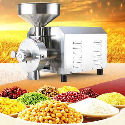 Chine Broyeur Machine Stainless Steel Herb Powder Mill 50hz de grain des fèves de mung 60kg/H à vendre