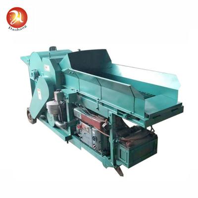 Chine 6t/h alimentation des animaux Chopper Machine, ensilage de tige de maïs de machine de coupeur d'herbe de 3kw 22hp à vendre