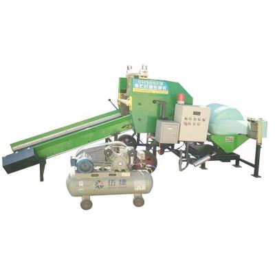 Chine machine de presse d'ensilage de 7000W 60bales/H Mini Round 8sec/Layer pour des fermes de chèvre de laiterie à vendre