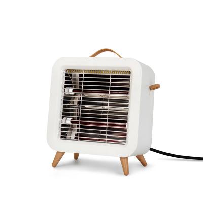 China Household Heater Room Portable Retro Mini PTC Infrared Electric Quartz Fast Heating Overheat Ceramic Heater for sale