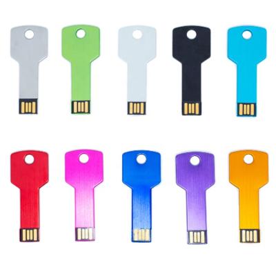 China Metal Pen Drive USB Flashdisk 4GB 8GB 16GB 32GB Mini USB Flash Memory Key with Custom Logo for sale