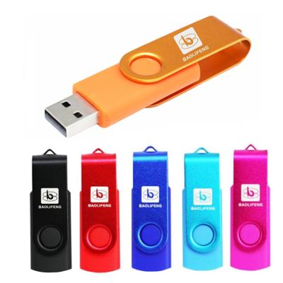 China Classic Plastic+ Metal Swivel USB 2.0 3.0 4GB 8GB 16GB 32GB 64GB 128GB 8GB 32GB Pendrive Pen Drive Pen Drive USB Key for sale