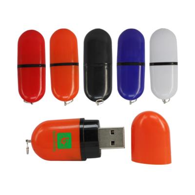 China Logo Usb Flash Drive Wholesale Custom Plastic Pendrive 64GB 32GB 16GB 4GB 2GB 8GB Pen Drive Gift Usb Stick for sale