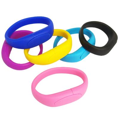 China Custom Silicone Wristband USB Flash Drive 2GB 4GB 8GB 16GB 32GB 64GB Pen Drive Gift Pendrive Memory 1GB/2GB/4GB/8GB/16GB/32GB/64GB for sale