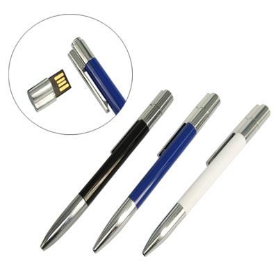 China USB Flash Drives Pen Shape Gifts Custom Metal Metal Promo Logo Pendrive USB 2GB 4GB 8GB 16GB 32GB 64GB 128GB for sale