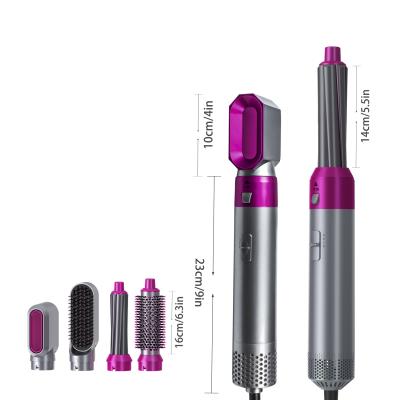 China New Hair Curler Roller Styler 5 In 1 Barrel Interchangeable Large Wave Hair Curler Curling Iron Barrel Hair Wave Liner Hair Curler for sale