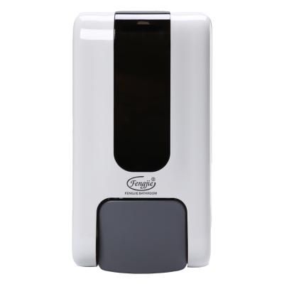 China Modern Wall Mounted Foam Soap Dispenser Hotel 1200ML Spray ABS Liquid Soap Dispenser for sale