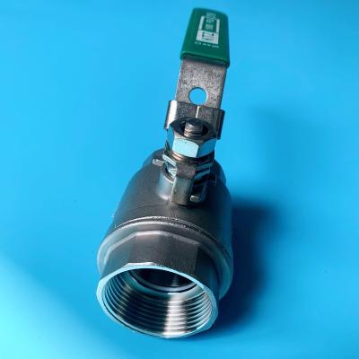 China General Class Material SS304 SS316 SS316L Stainless Steel Flange 1PC End Ball Valve for sale