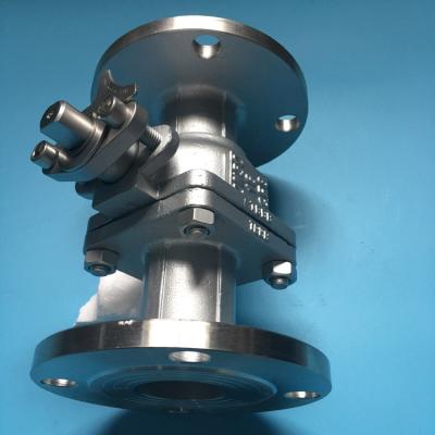 China WCB/CF8/CF8M Stainless DIN PN16 General Standard Flange Ball Valve for sale