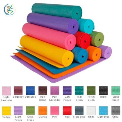 China Yoga lesson 10mm 20mm customized non slip pilates nbr yoga mat eco friendly wholesale for sale