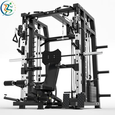 China Eco-friendly High Quality Multi Functional Workmanship For Home Use Commercial Blacksmith Machine Gym Squat Rack for sale