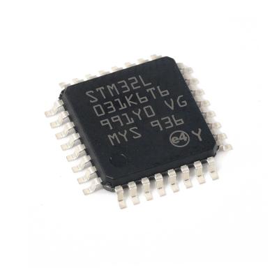 China New and original STM32L031K6T6 standard STM32L031K6T6 IC MCU electronic components 32BIT 32KB FLASH 32LQFP for sale