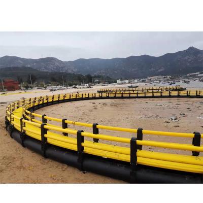 China Sea and Lake HDPE Abalone Leisure Fishing Aquaculture Floating Square Deep Sea Net Circular Cage for sale